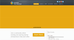 Desktop Screenshot of leicesterstartups.com